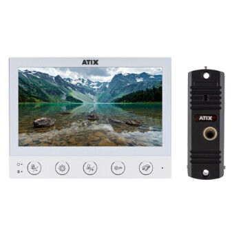 AT-I-K700C/T White ATIX Комплект видеодомофона
