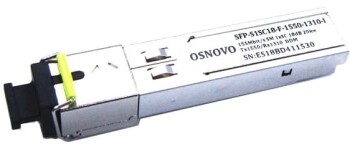 SFP-S1SC18-F-1550-1310-I Osnovo Модуль SFP