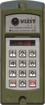 БВД-416FBE3 Vizit Вызывная видеопанель IP