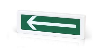 ОПОП 1-8 220В "Стрелка влево", фон зеленый Рубеж Оповещатель охранно-пожарный световой