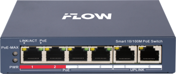 F-SW-EM206POE-VM i-Flow Коммутатор PoE