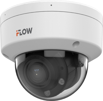 F-IC-1742CMZ4(2.8-12mm) i-Flow Купольная IP-видеокамера с гибридной Smart-подсветкой до 30м