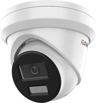 F-IC-2322C2M(4mm) i-Flow Купольная IP-видеокамера с гибридной Smart подсветкой до 30м