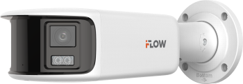 F-IC-2284PCMS/A(4mm) i-Flow Панорамная цилиндрическая IP-видеокамера с Smart-подсветкой до 40 м