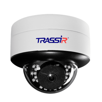 TR-D3152ZIR2 v2 (C) 2.8-8 Trassir Купольная IP-видеокамера с ИК-подсветкой до 25 м