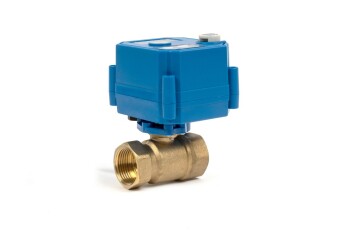 Шаровый кран 1/2" с электроприводом Бастион