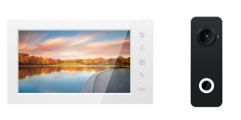 Amelie HD X kit (White) Tantos Комплект видеодомофона