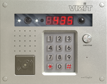 БВД-435FCBE3 Vizit Вызывная видеопанель