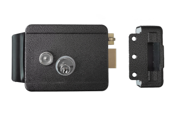 TS-EL2369G Tantos Замок электромеханический, накладной, универсальный, с блокировкой кнопки в 2-х по