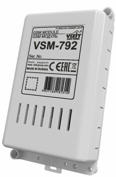 VSM-792 GSM VIZIT GSM модуль предназначен для использования в составе домофонов или видеодомофонов V