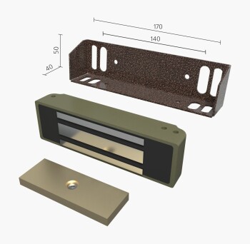 VIZIT-ML370-40-50 Замок электромагнитный