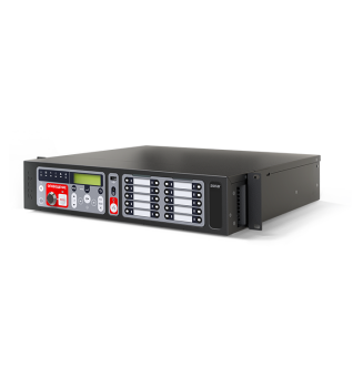 Sonar SPM-C20085-DR Моноблок стоечного исполнения ППУ-2: 20 зон/20 линий оповещения, 850 Вт, подключ