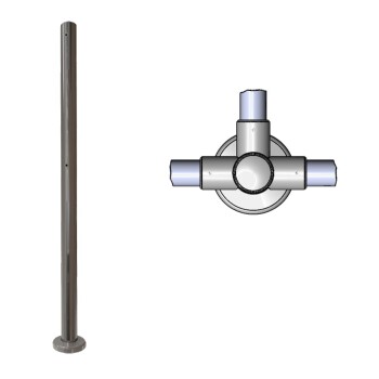 Стойка вертикальная СВ-3Н, нерж ООО "ТривиТех"