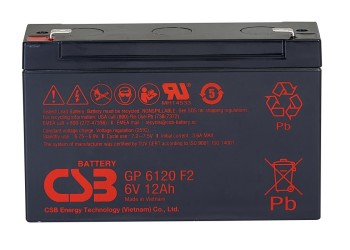 Аккумулятор CSB 6V 12Ah GP6120 