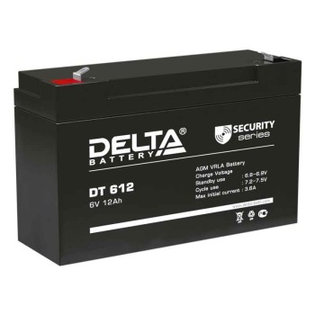 Аккумулятор Delta 6V 12Ah DT 612 