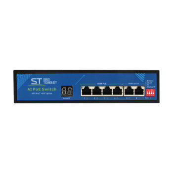 ST-S49POE (2М/78W/А/SC) PRO Space Technology Switch POE