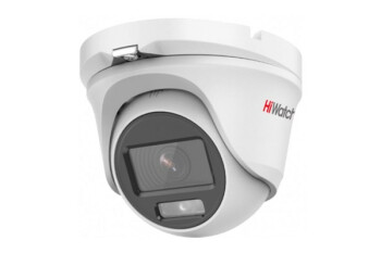 DS-T203L(C)(2.8mm) HiWatch Купольная HD-TVI видеокамера с LED-подсветкой до 20 м