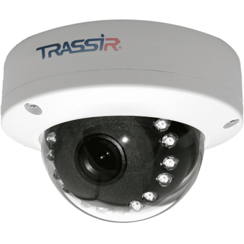 TR-D2D5 v3 2.8 Trassir Купольная IP-видеокамера с ИК-подсветкой до 15 м