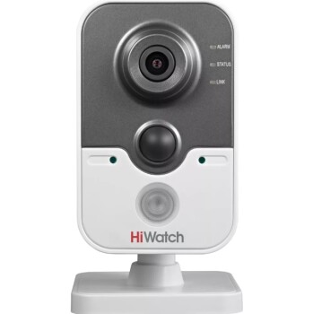 DS-I114W (4) {DS-N241W} HiWatch Компактная IP-видеокамера c ИК-подсветкой до 10м и Wi-Fi