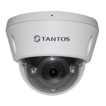 TSi-Veco50FP Tantos Купольная IP-видеокамера с LED и ИК-подсветкой до 30 м
