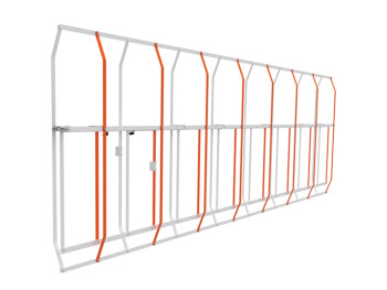 803XA-0350 CAME Шторка стрелы шлагбаумов