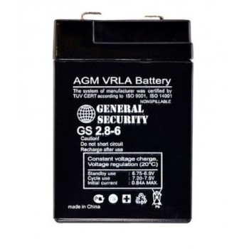 Аккумулятор General Security 6V 2,8Ah GSL2.8-6 