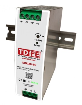 DIN120-24 FARADAY Блок питания на DIN-рейку