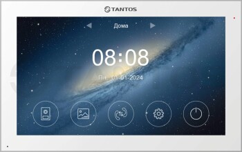 Violet HD (White) VZ Tantos Монитор видеодомофона