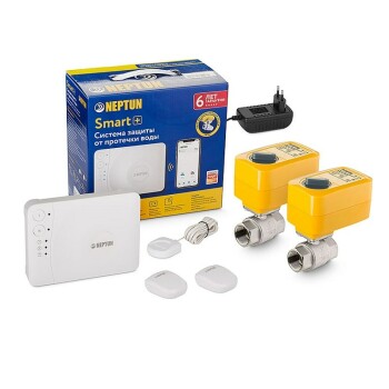 Neptun Profi Smart+ Tuya диаметр 1" Система защиты от протечек воды