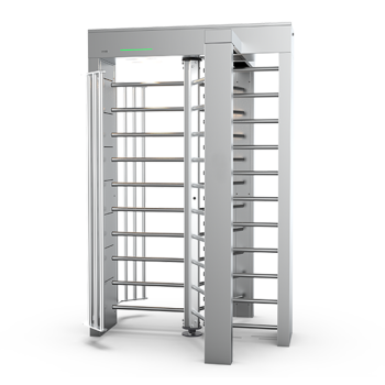 QL-10-HM Oxgard Моторизованный полноростовой турникет из нержавеющей стали