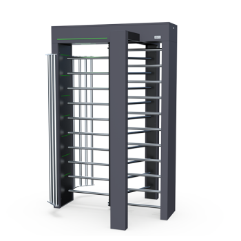 QL-10-GM Oxgard Моторизованный окрашенный полноростовой турникет с ротором из нержавеющей стали