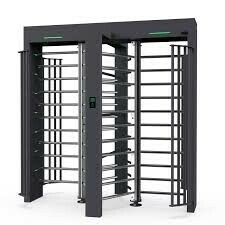 QL-10 DP-HM Oxgard Моторизованный полноростовой турникет из нержавеющей стали