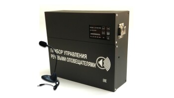 С-К-120М 150 с внешним настольным микрофоном Элтех-Сервис Прибор управления речевым оповещением