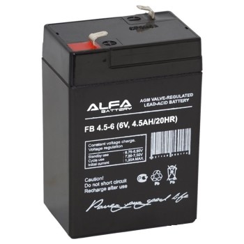 Аккумулятор ALFA Battery 6V 4.5Ah FB 4,5-6 