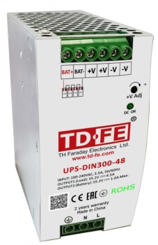 UPS-DIN300-48 Faraday Блок бесперебойного питания