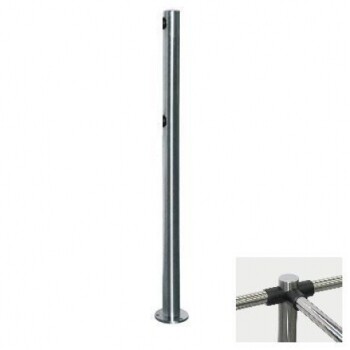 PERCo-BH02 2-03 Трехсторонняя стойка с 6-ю отверстиями для крепления патрубков (углы между парами о