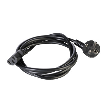 R-10-Cord-C13-S-1.8 Шнур (кабель) питания с заземлением IEC 60320 C13/EU-Schuko, 10А/250В (3x1,0), д