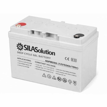 SilaSolution GFM12-55G ( 55Ач ) Гелевый аккумулятор