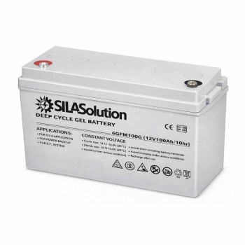 SilaSolution GFM12-100G ( 100Ач ) Гелевый аккумулятор
