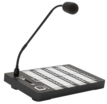 Sonar SNRM-7140 Пульт микрофонный сетевой. 40 зон. Динамик 3 Вт для мониторинга входящих аудиопотоко