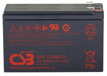 Аккумулятор CSB 12V 10.5Ah UPS12580 