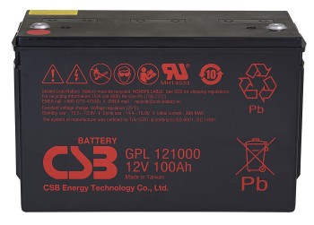Аккумулятор CSB 12V 100Ah GPL121000