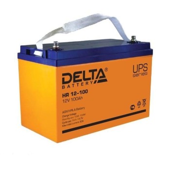 Аккумулятор Delta 12V 100Ah HR 12-100 / HR 12-100 L