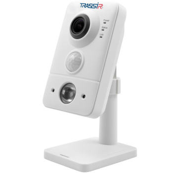 Компактная IP-видеокамера Trassir TR-D7121IR1 3.6 с датчиком движения и ИК-подсветкой до 10м