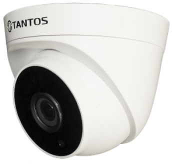 Купольная IP-видеокамера Tantos TSi-Eeco25F (3.6) 2 Мп с ИК подсветкой 25м