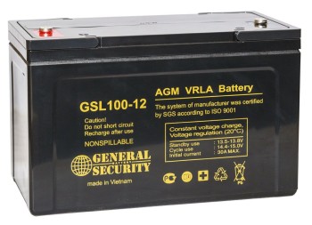 Аккумулятор General Security 12V 100Ah GSL100-12 