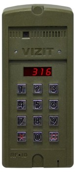 Блок вызова домофона Vizit БВД-316RCP