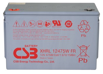 Аккумулятор CSB 12V 118.8Ah XHRL12475W