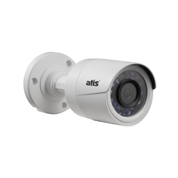 Компактная цилиндрическая MHD-видеокамера ATIS AMH-B12-2.8 с ИК-подсветкой до 20 м