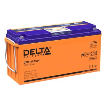 Аккумулятор Delta 12V 120Ah DTM 12120 I